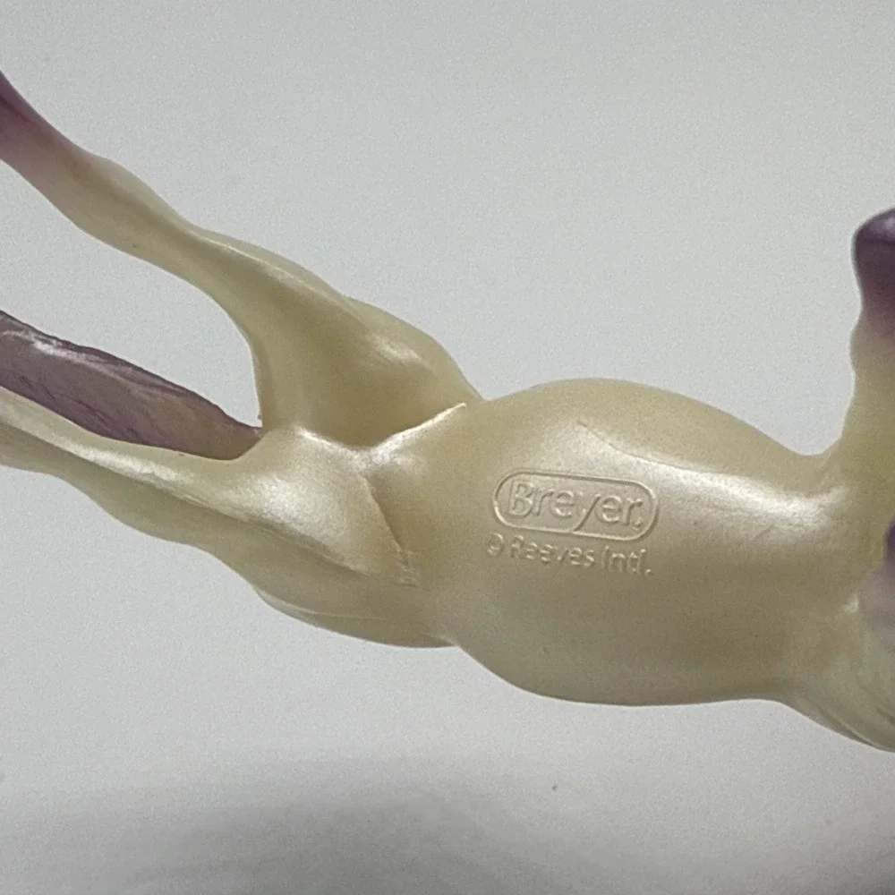 Breyer Mini White & Purple‎ Unicorn